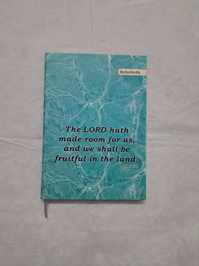 JOURNAL | 70 GSM A5 | Ruled Notebook | 248 Pages | Rehoboth | Water Shade Pattern