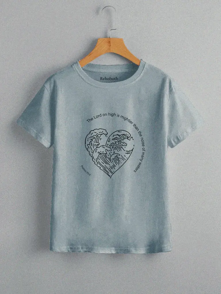 Psalms 93:4 | Round Neck t-shirt