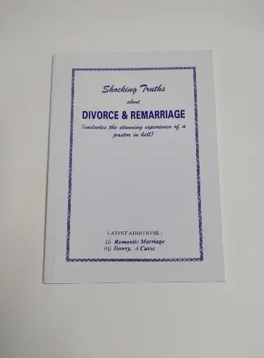Divorce & Remarriage | Christian Doctrine Book