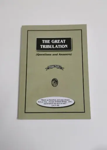 The Great Tribulation | Christian Doctrine Book