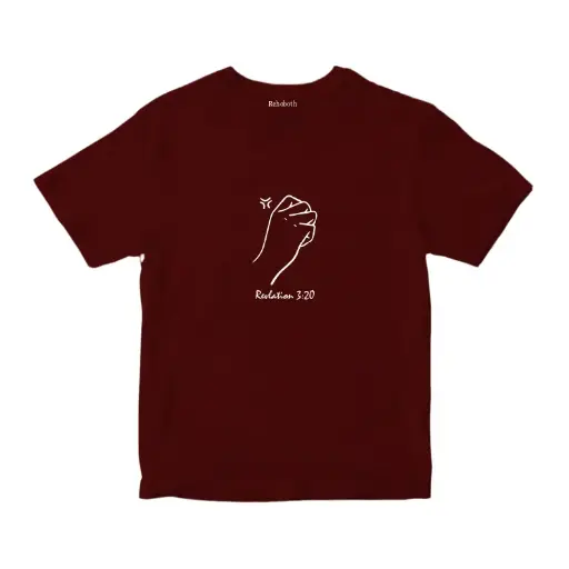 Revlation 3:20 | Round Neck t-shirt