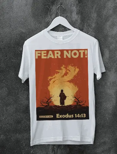 Fear Not! | Exodus Edition | Round Neck t-shirt